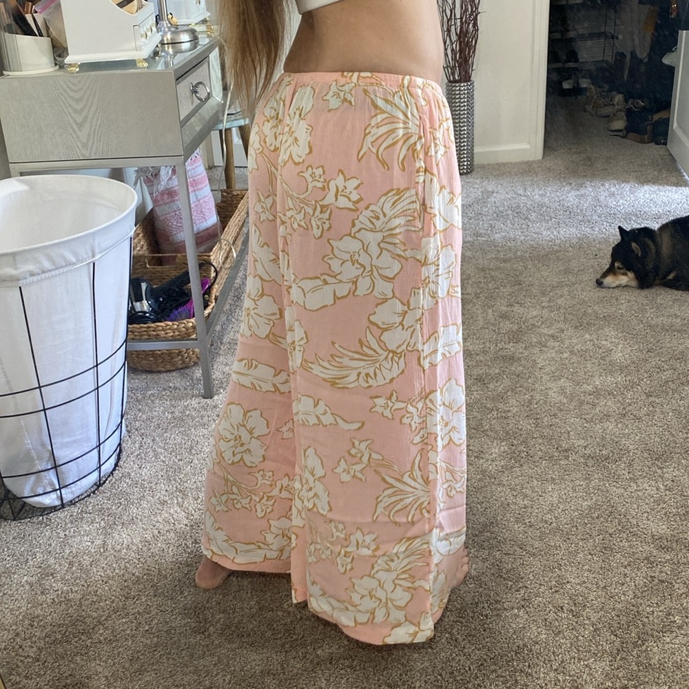 🌼 New without tags Billabongs flowy pants small - Picture 3 of 9
